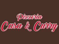 Pizzeria Casa und Curry Logo